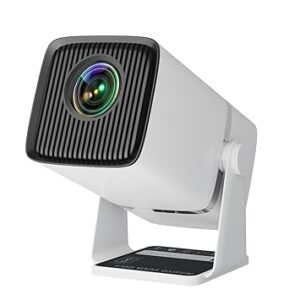 Smart Android Projector — Native 1080P, WiFi-6 & 300" Big Screen Cinema
